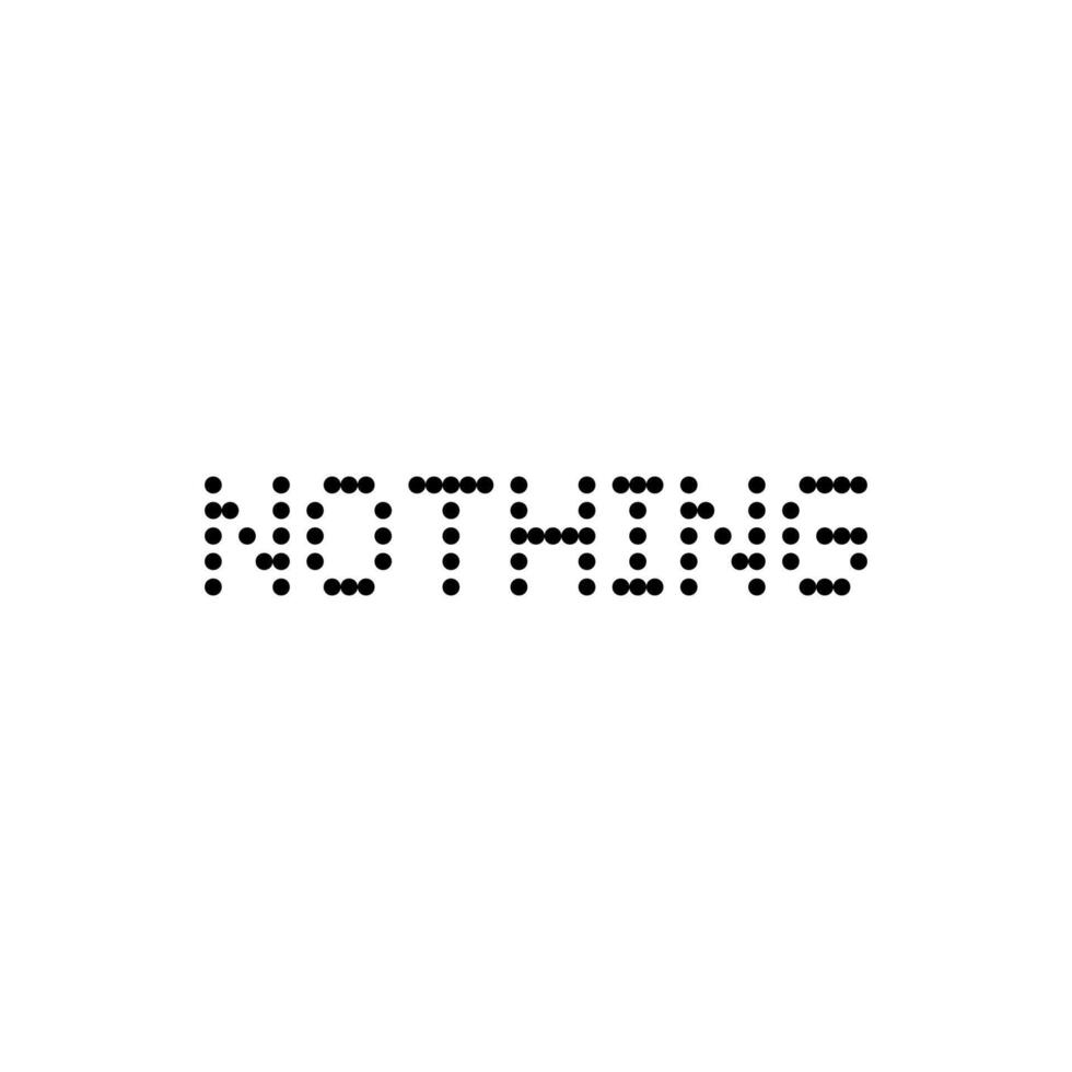 Nothing logo